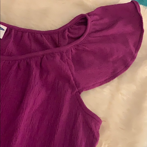 OLD NAVY || Purple Blouse BNWT - Picture 3 of 4